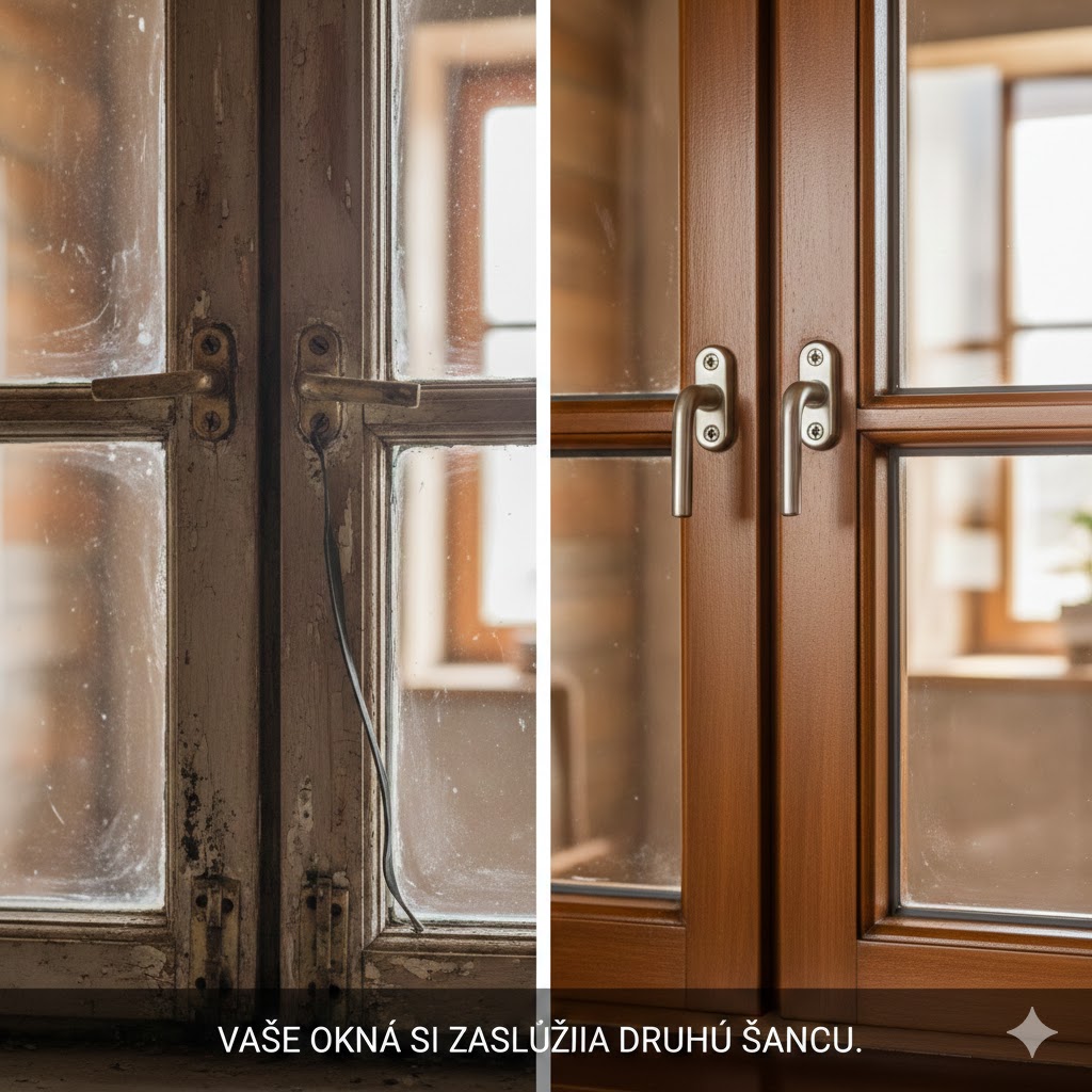 Renovácia drevených okien
